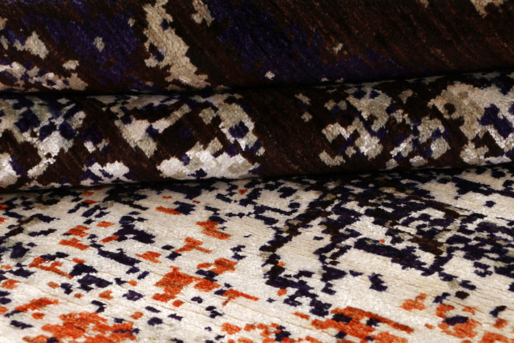 Multi Colored Abstract 8' x 10' 4 - No. 65172 - ALRUG Rug Store