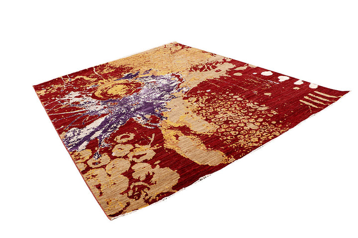 Multi Colored Abstract 8' 1 x 10' 1 - No. 65173 - ALRUG Rug Store