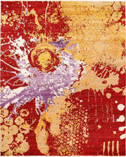 Multi Colored Abstract 8' 1 x 10' 1 - No. 65173 - ALRUG Rug Store