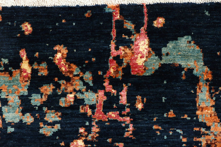 Multi Colored Abstract 7' 10 x 9' 11 - No. 65174 - ALRUG Rug Store