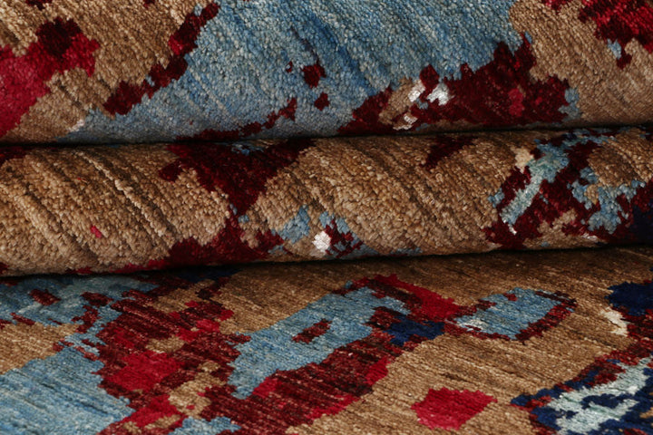 Multi Colored Abstract 8' x 10' 6 - No. 65176 - ALRUG Rug Store