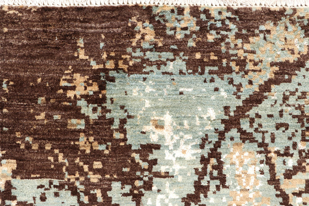 Multi Colored Abstract 7' 11 x 10' 6 - No. 65178 - ALRUG Rug Store