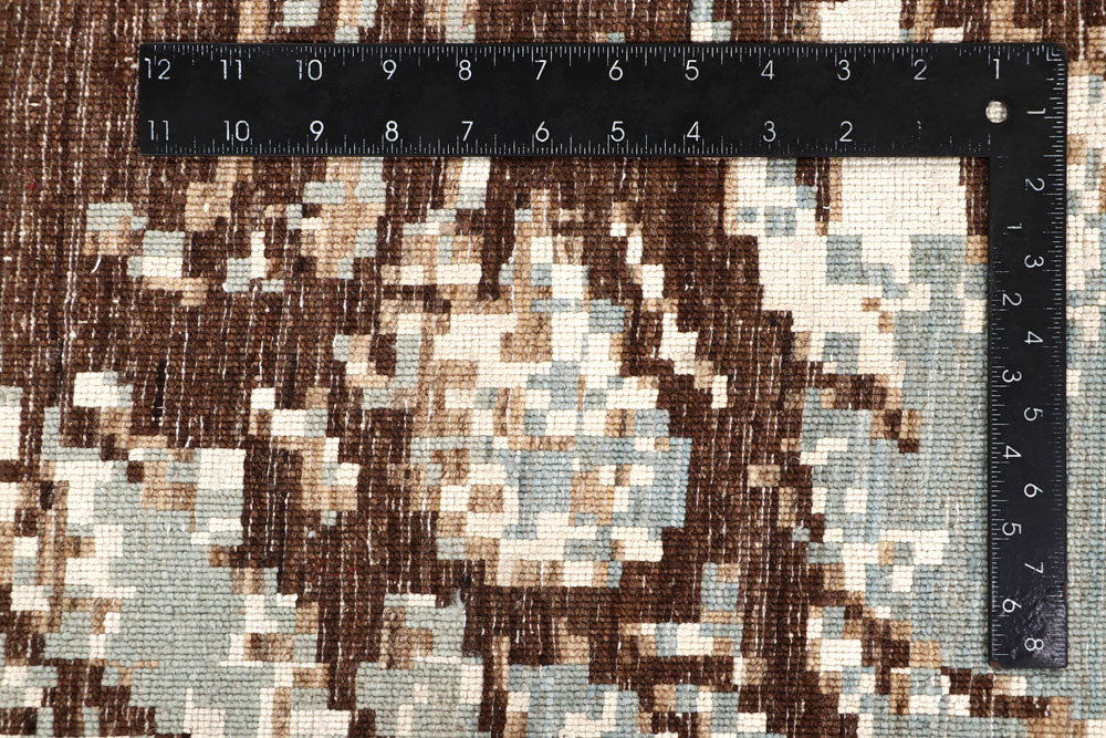 Multi Colored Abstract 7' 11 x 10' 6 - No. 65178 - ALRUG Rug Store