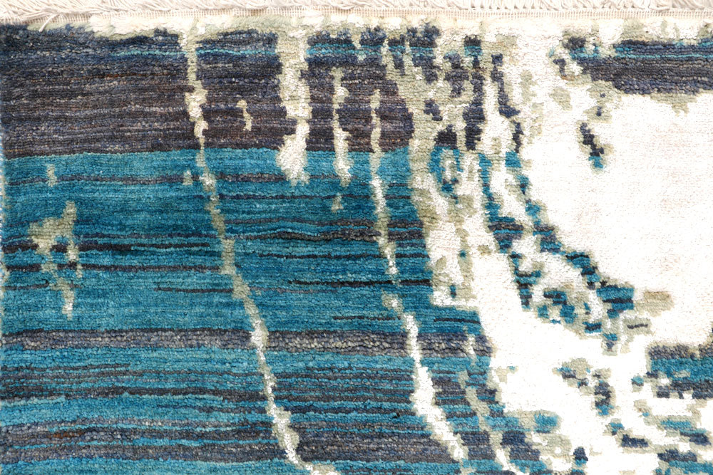 Multi Colored Abstract 8' x 10' 2 - No. 65179 - ALRUG Rug Store