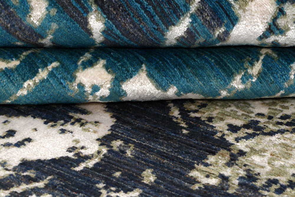 Multi Colored Abstract 8' x 10' 2 - No. 65179 - ALRUG Rug Store