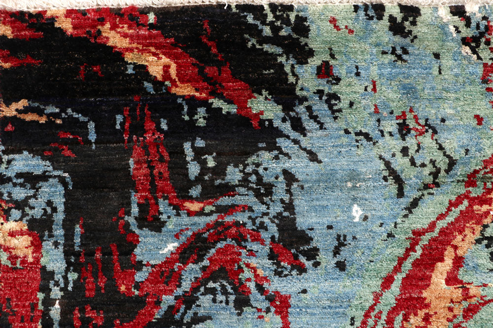 Multi Colored Abstract 8' x 10' 4 - No. 65181 - ALRUG Rug Store