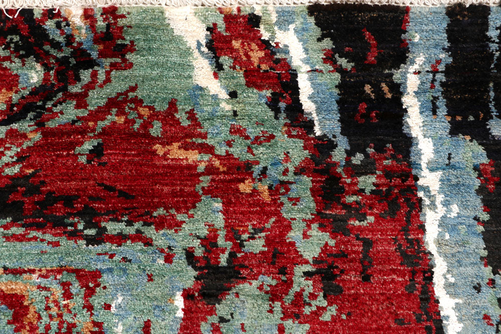 Multi Colored Abstract 8' x 10' 4 - No. 65181 - ALRUG Rug Store