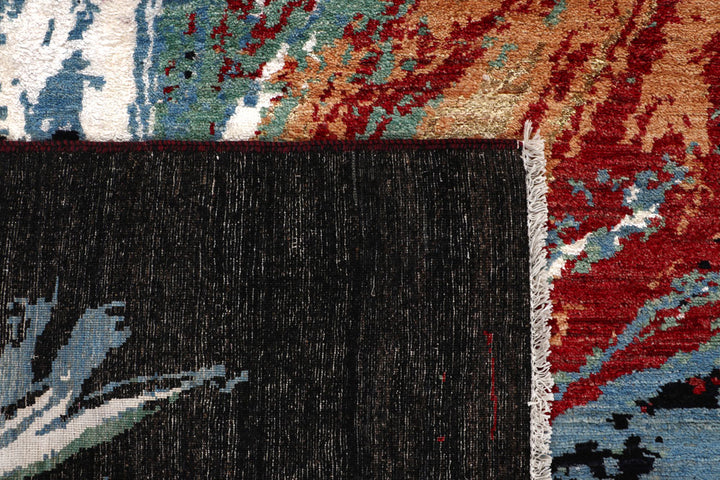 Multi Colored Abstract 8' x 10' 4 - No. 65181 - ALRUG Rug Store