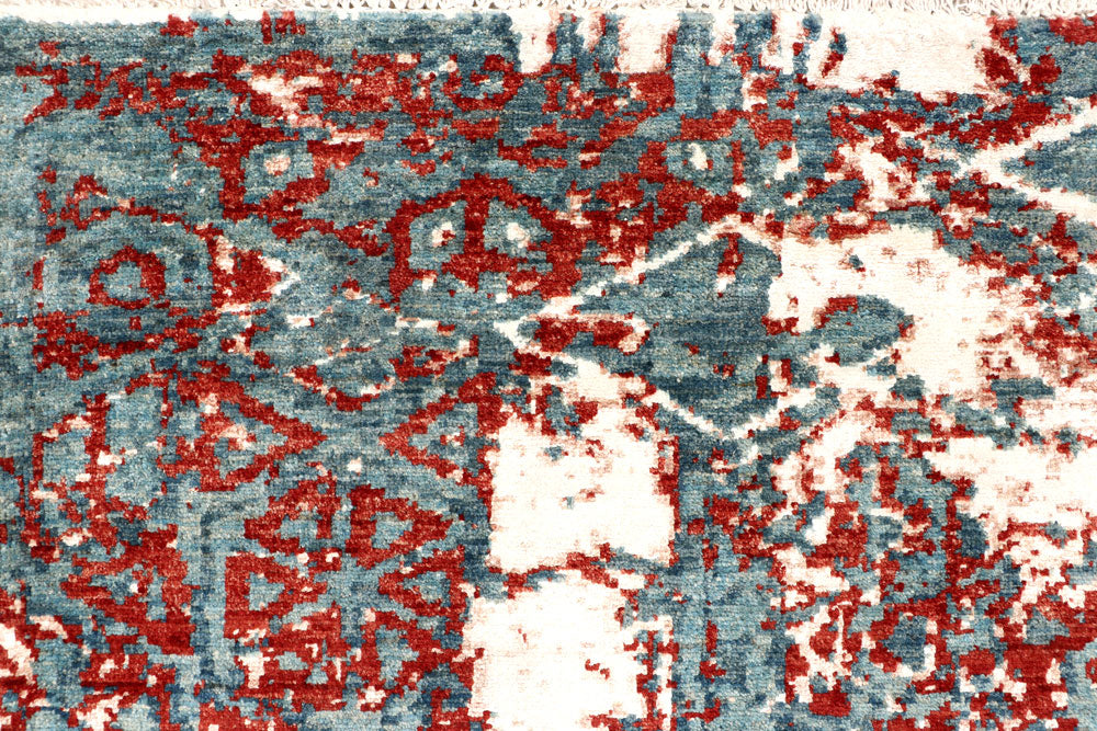 Multi Colored Abstract 7' 11 x 9' 7 - No. 65183 - ALRUG Rug Store