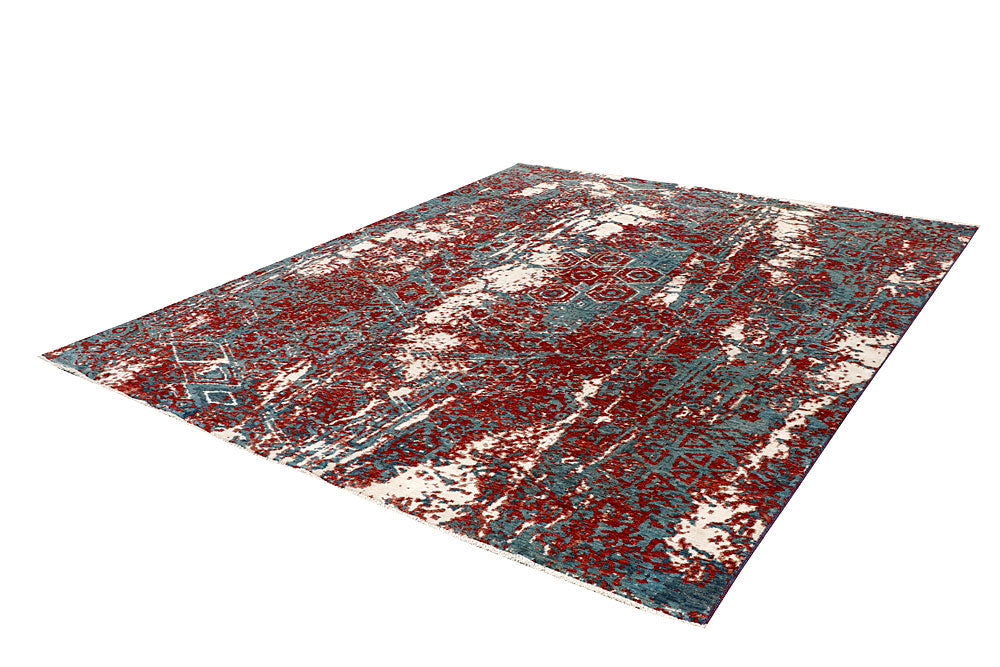 Multi Colored Abstract 7' 11 x 9' 7 - No. 65183 - ALRUG Rug Store