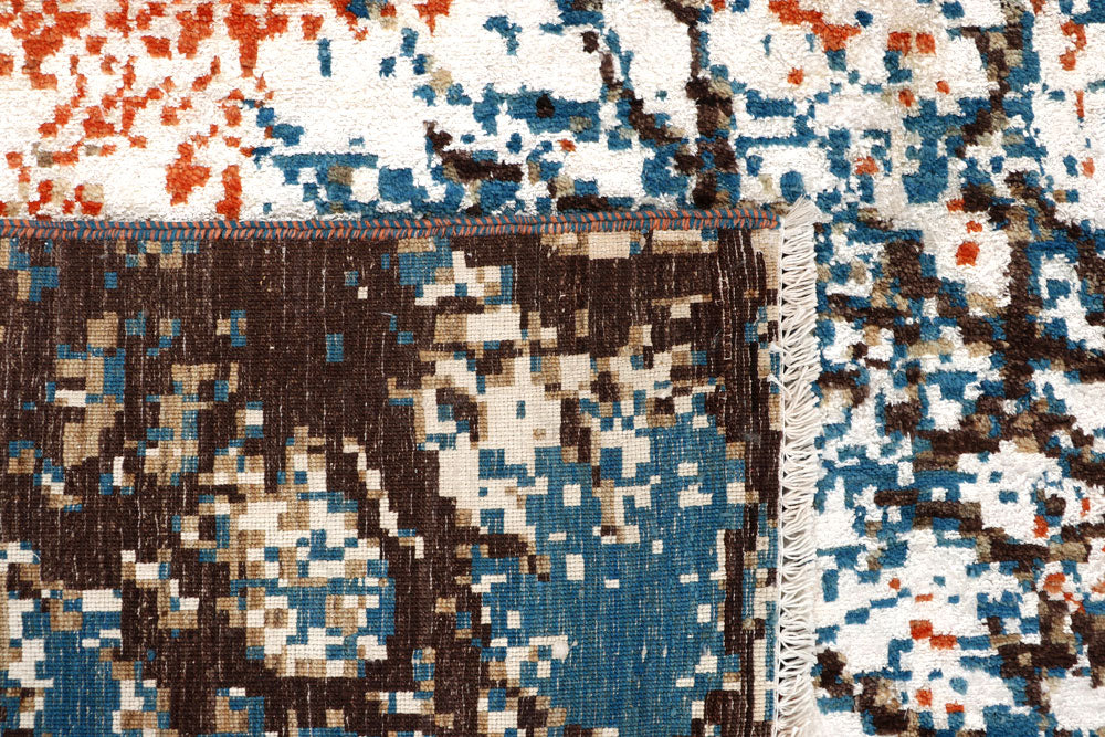 Multi Colored Abstract 8' x 10' 4 - No. 65184 - ALRUG Rug Store