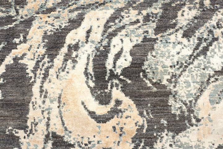 Multi Colored Abstract 8' x 10' 3 - No. 65185 - ALRUG Rug Store