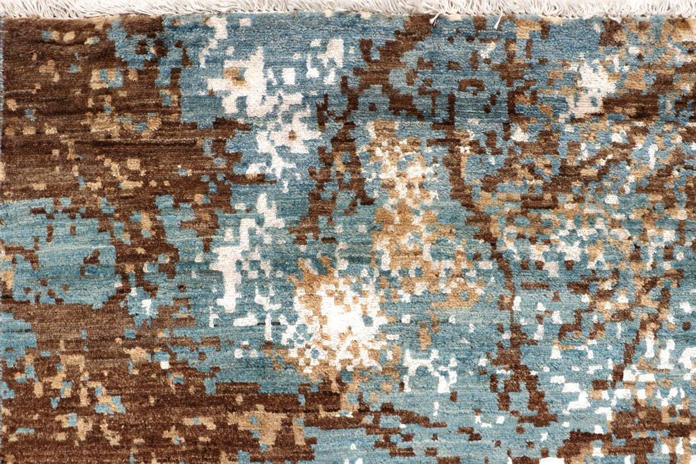 Multi Colored Abstract 7' 11 x 10' 2 - No. 65186 - ALRUG Rug Store