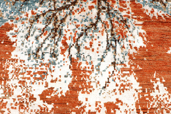 Multi Colored Abstract 7' 11 x 10' 2 - No. 65186 - ALRUG Rug Store