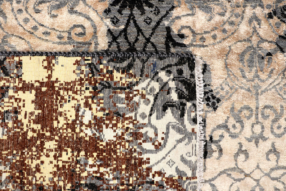 Multi Colored Abstract 8' x 10' 4 - No. 65187 - ALRUG Rug Store