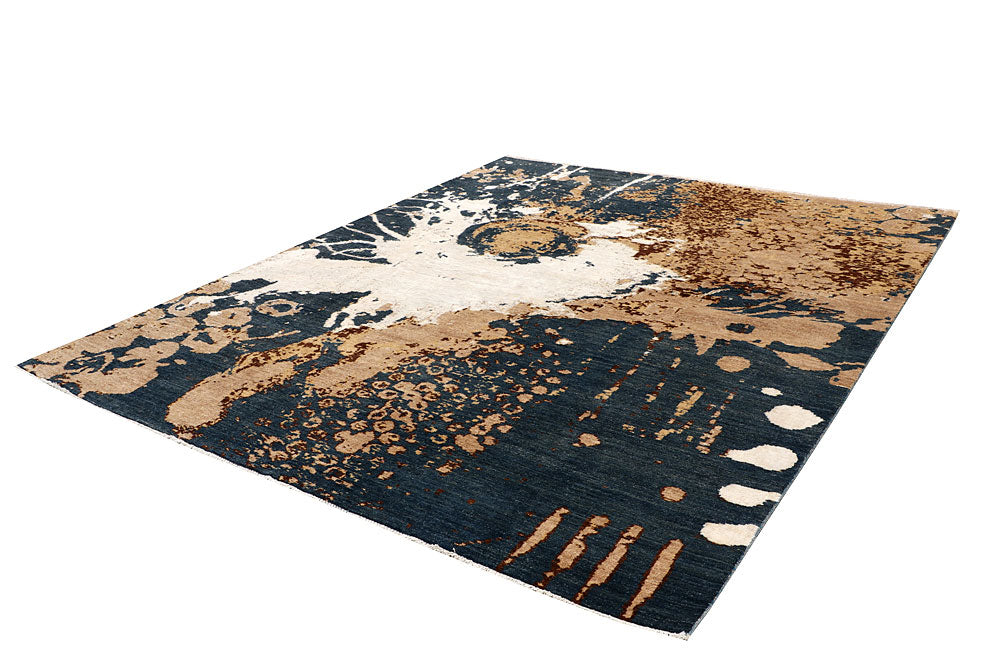 Multi Colored Abstract 7' 11 x 9' 9 - No. 65188 - ALRUG Rug Store