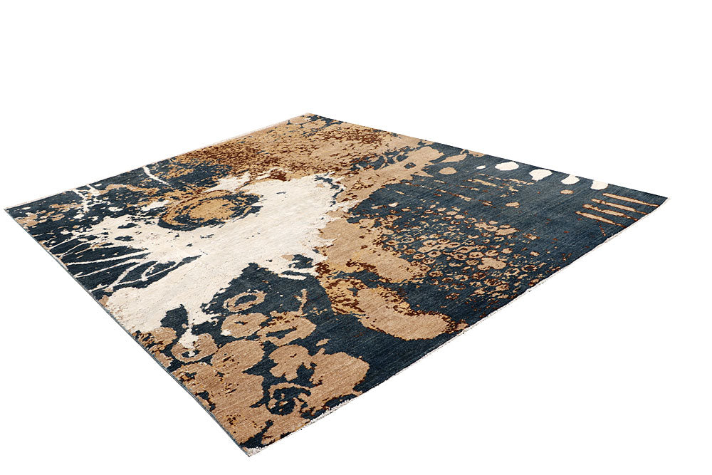 Multi Colored Abstract 7' 11 x 9' 9 - No. 65188 - ALRUG Rug Store