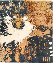 Multi Colored Abstract 7' 11 x 9' 9 - No. 65188 - ALRUG Rug Store