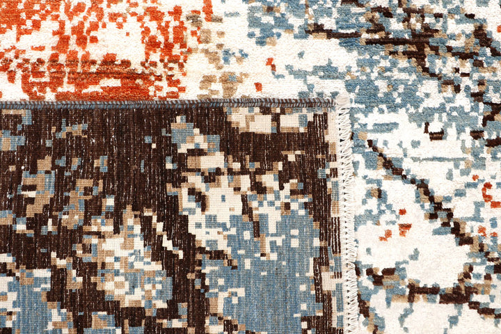 Multi Colored Abstract 8' x 10' 4 - No. 65189 - ALRUG Rug Store