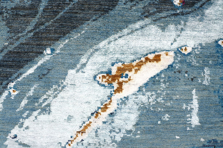 Multi Colored Abstract 8' x 10' 1 - No. 65190 - ALRUG Rug Store