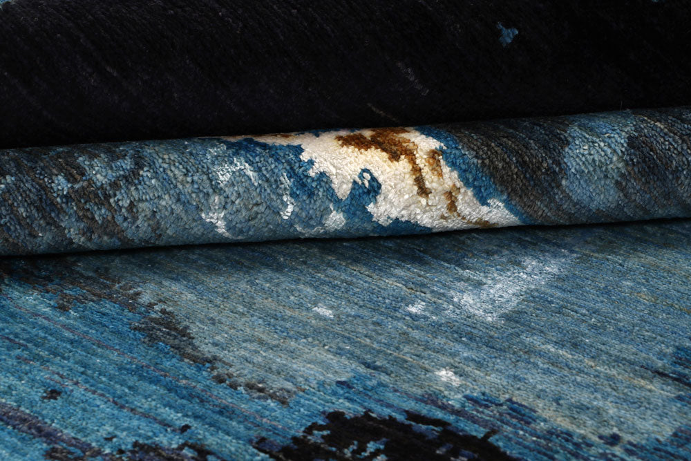 Multi Colored Abstract 8' x 10' 1 - No. 65190 - ALRUG Rug Store