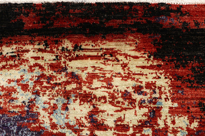 Multi Colored Abstract 8'  x" 10'  2" - No. QA37050