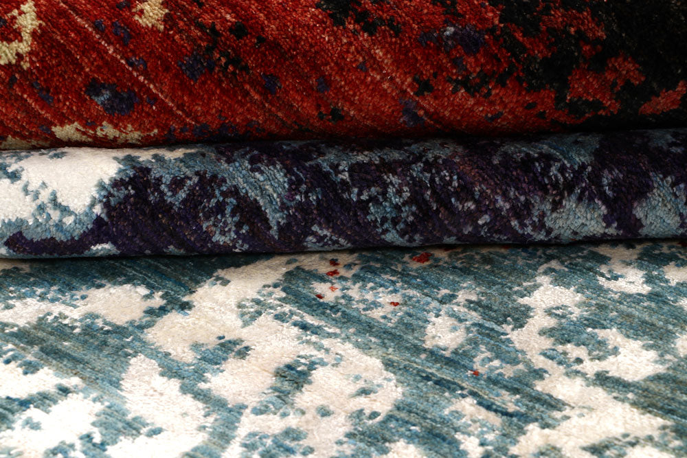 Multi Colored Abstract 8' x 10' 2 - No. 65191 - ALRUG Rug Store