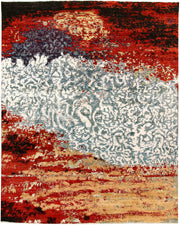 Multi Colored Abstract 8' x 10' 2 - No. 65191 - ALRUG Rug Store