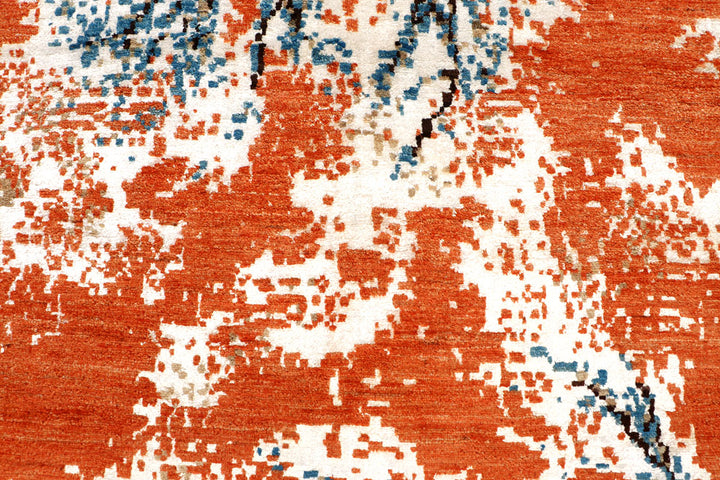 Multi Colored Abstract 8' x 10' 1 - No. 65192 - ALRUG Rug Store