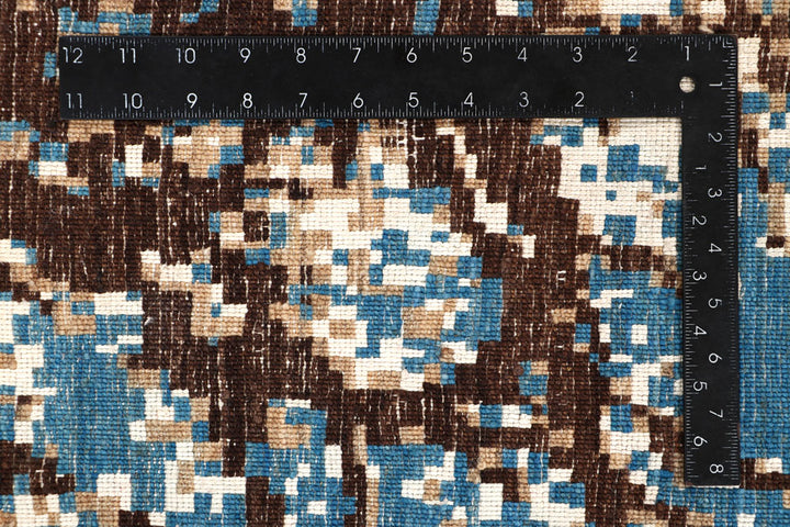 Multi Colored Abstract 8' x 10' 1 - No. 65192 - ALRUG Rug Store