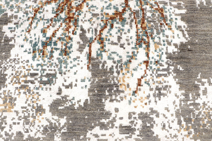 Multi Colored Abstract 8' x 10' 4 - No. 65193 - ALRUG Rug Store