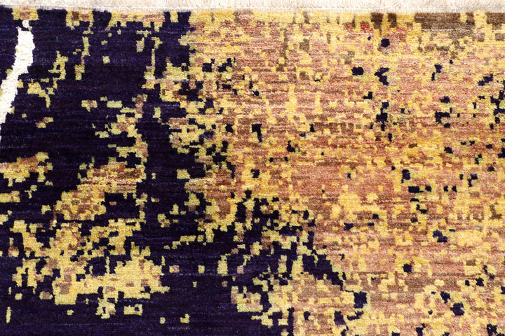 Multi Colored Abstract 8' x 10' 3 - No. 65194 - ALRUG Rug Store