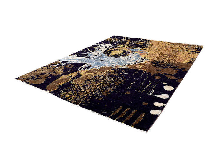 Multi Colored Abstract 8' x 10' 3 - No. 65194 - ALRUG Rug Store