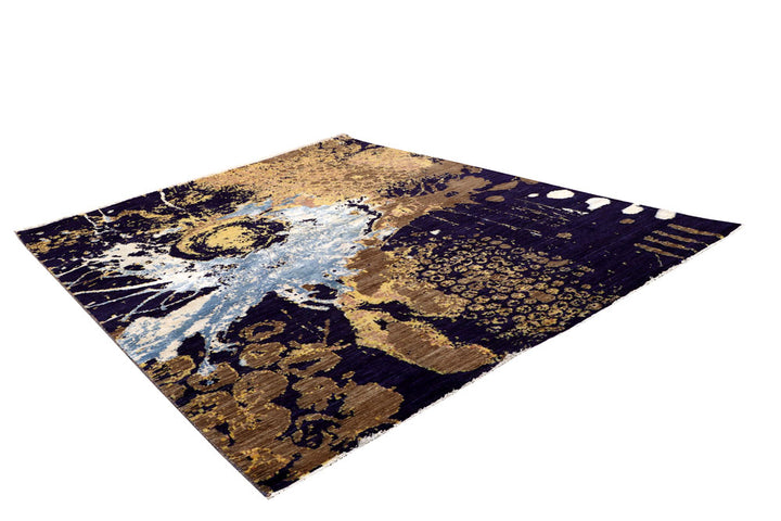 Multi Colored Abstract 8' x 10' 3 - No. 65194 - ALRUG Rug Store