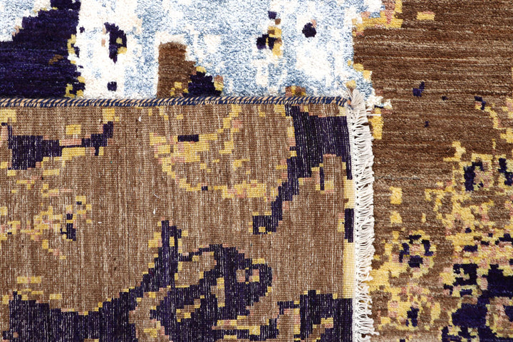 Multi Colored Abstract 8' x 10' 3 - No. 65194 - ALRUG Rug Store