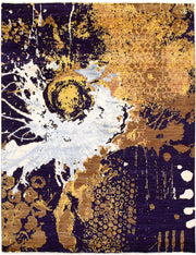 Multi Colored Abstract 8' x 10' 3 - No. 65194 - ALRUG Rug Store