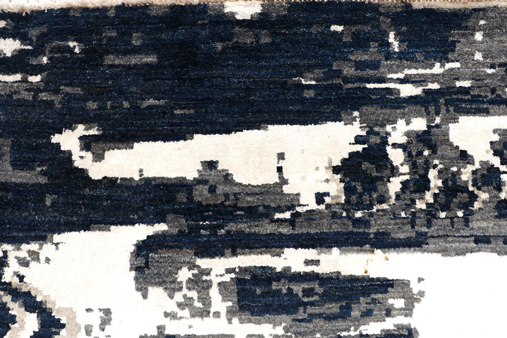 Multi Colored Abstract 9' 1 x 12' 2 - No. 65197 - ALRUG Rug Store