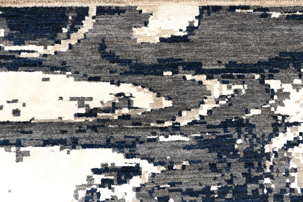 Multi Colored Abstract 9' 1 x 12' 2 - No. 65197 - ALRUG Rug Store