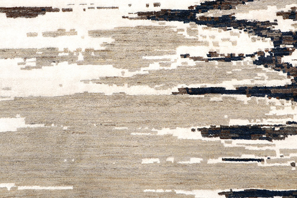 Multi Colored Abstract 9' 1 x 12' 2 - No. 65197 - ALRUG Rug Store