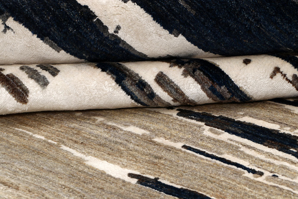 Multi Colored Abstract 9' 1 x 12' 2 - No. 65197 - ALRUG Rug Store