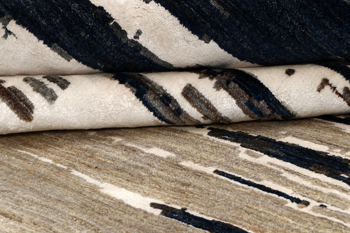 Multi Colored Abstract 9' 1 x 12' 2 - No. 65197 - ALRUG Rug Store