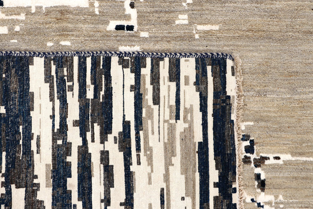 Multi Colored Abstract 9' 1 x 12' 2 - No. 65197 - ALRUG Rug Store