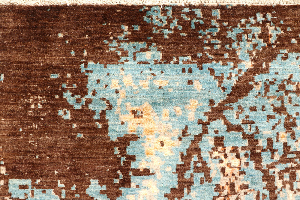 Multi Colored Abstract 8' 11 x 11' 10 - No. 65198 - ALRUG Rug Store