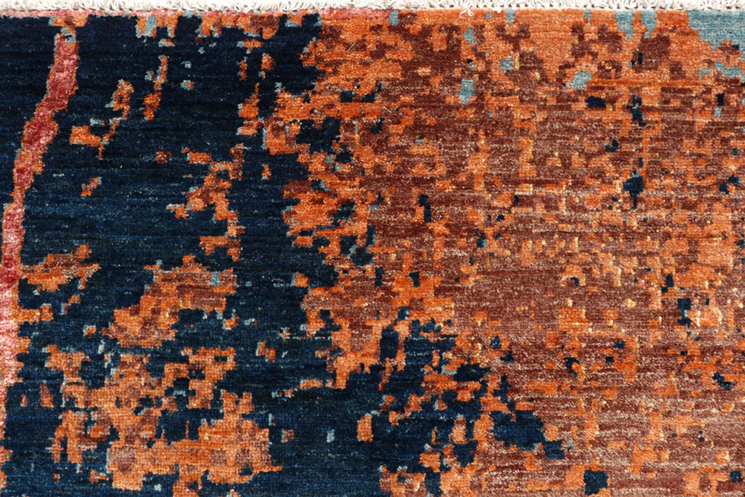 Multi Colored Abstract 9'  x" 11'  10" - No. QA35687