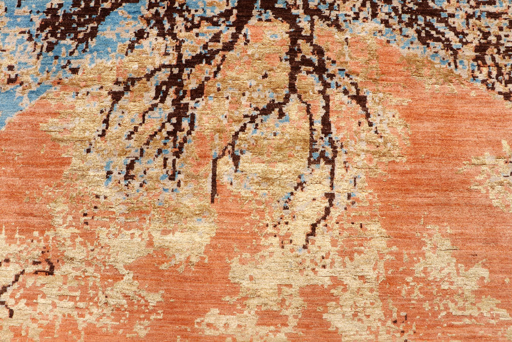 Multi Colored Abstract 8' 10 x 11' 11 - No. 65200 - ALRUG Rug Store