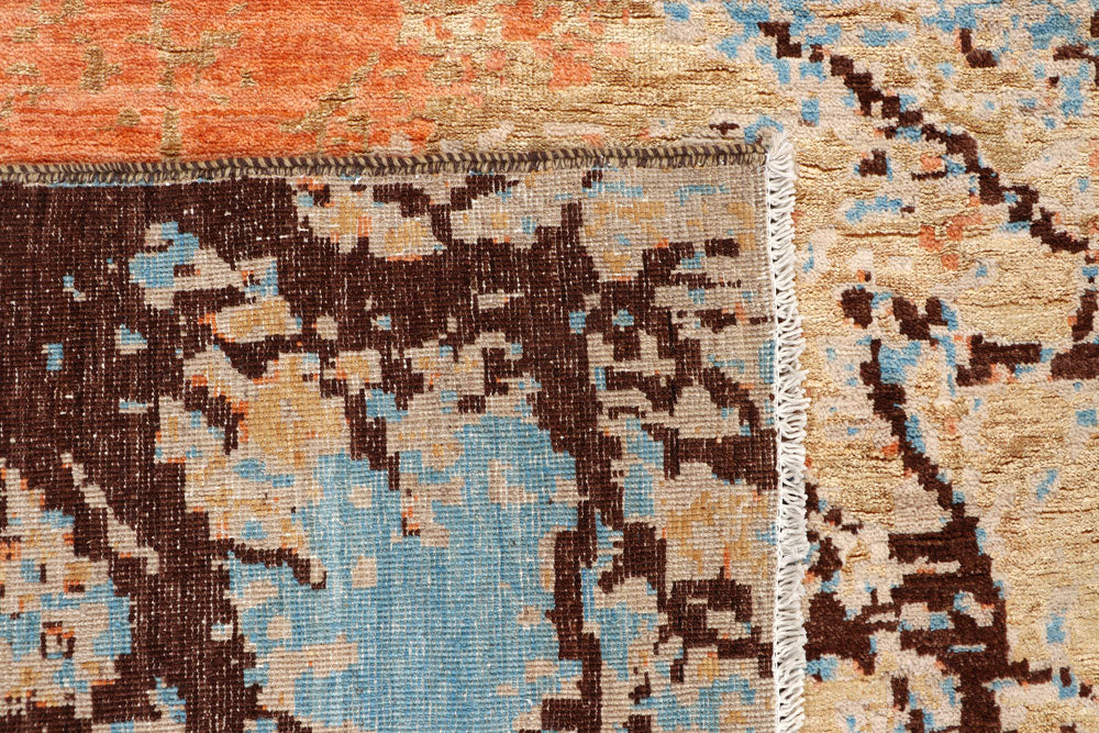 Multi Colored Abstract 8' 10 x 11' 11 - No. 65200 - ALRUG Rug Store