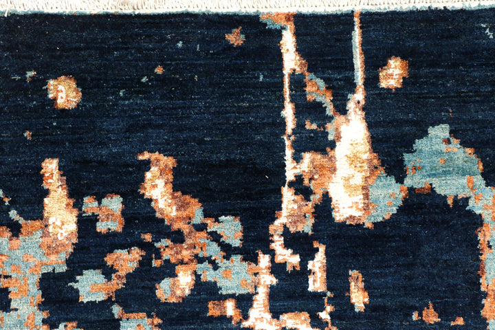 Multi Colored Abstract 8' 11 x 11' 8 - No. 65202 - ALRUG Rug Store