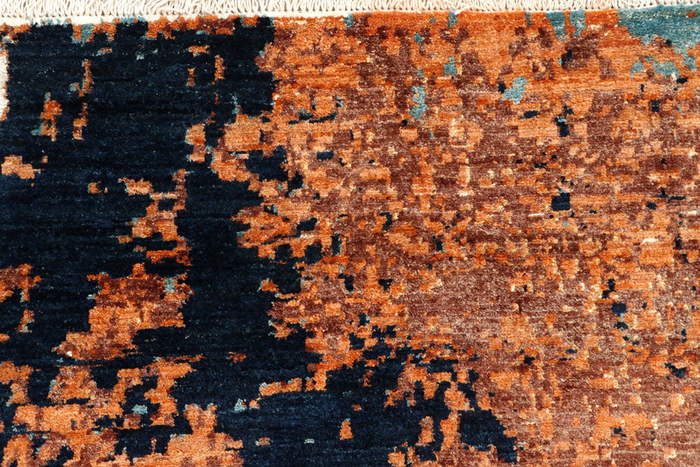 Multi Colored Abstract 8' 11 x 11' 8 - No. 65202 - ALRUG Rug Store