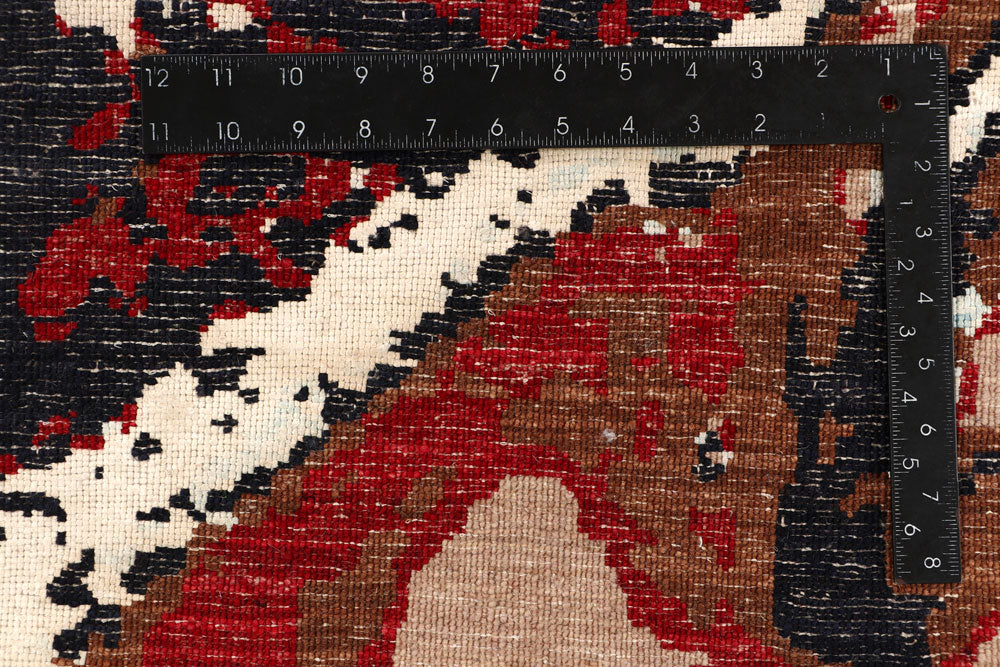 Multi Colored Abstract 6' 3 x 6' 3 - No. 65206 - ALRUG Rug Store