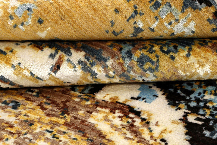 Multi Colored Abstract 4' 2 x 6' 3 - No. 65212 - ALRUG Rug Store